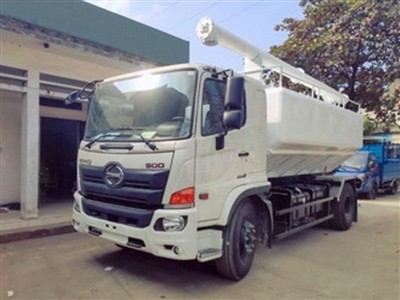 Xe chở cám Hino 8 tấn kiểu trục vít (FG8JJ7A)