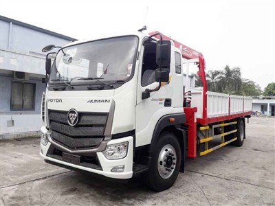 Xe tải cẩu AUMAN 8 TẤN (C160, cẩu Unic 5 tấn 3 đốt)