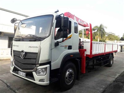 Xe tải cẩu AUMAN 8 TẤN (C160, cẩu Unic 5 tấn 4 đốt)