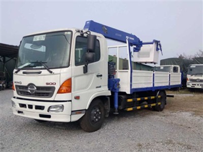 Xe tải cẩu có giỏ nâng người HINO 5 TẤN (FC9JJTC, cẩu Tadano 3 tấn 5 đốt)