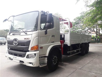 Xe tải cẩu HINO 13 TẤN (FL8JT7A, cẩu Unic 3 tấn 4 đốt)