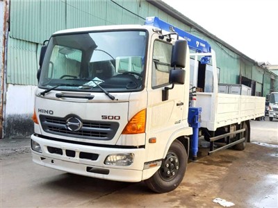 Xe tải cẩu Hino 5 tấn (FC9JLTC, cẩu Tadano 3 tấn 4 đốt)