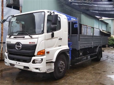 Xe tải cẩu HINO 7 TẤN (FG8JP7A, cẩu Tadano 3 tấn 4 đốt)