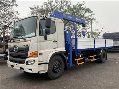 Xe tải cẩu HINO 7 TẤN (FG8JP7A, cẩu Tadano 5 tấn 4 đốt)