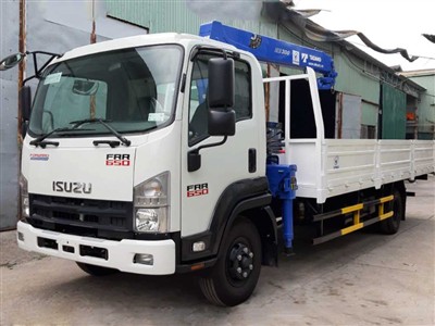 Xe tải cẩu ISUZU 5 TẤN (FRR90N, cẩu Tadano 3 tấn 4 đốt)