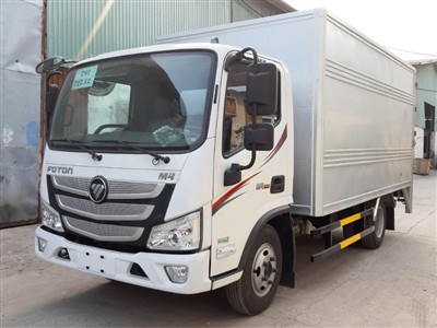 Xe tải thùng kín FOTON M4 (có bàn nâng hạ)
