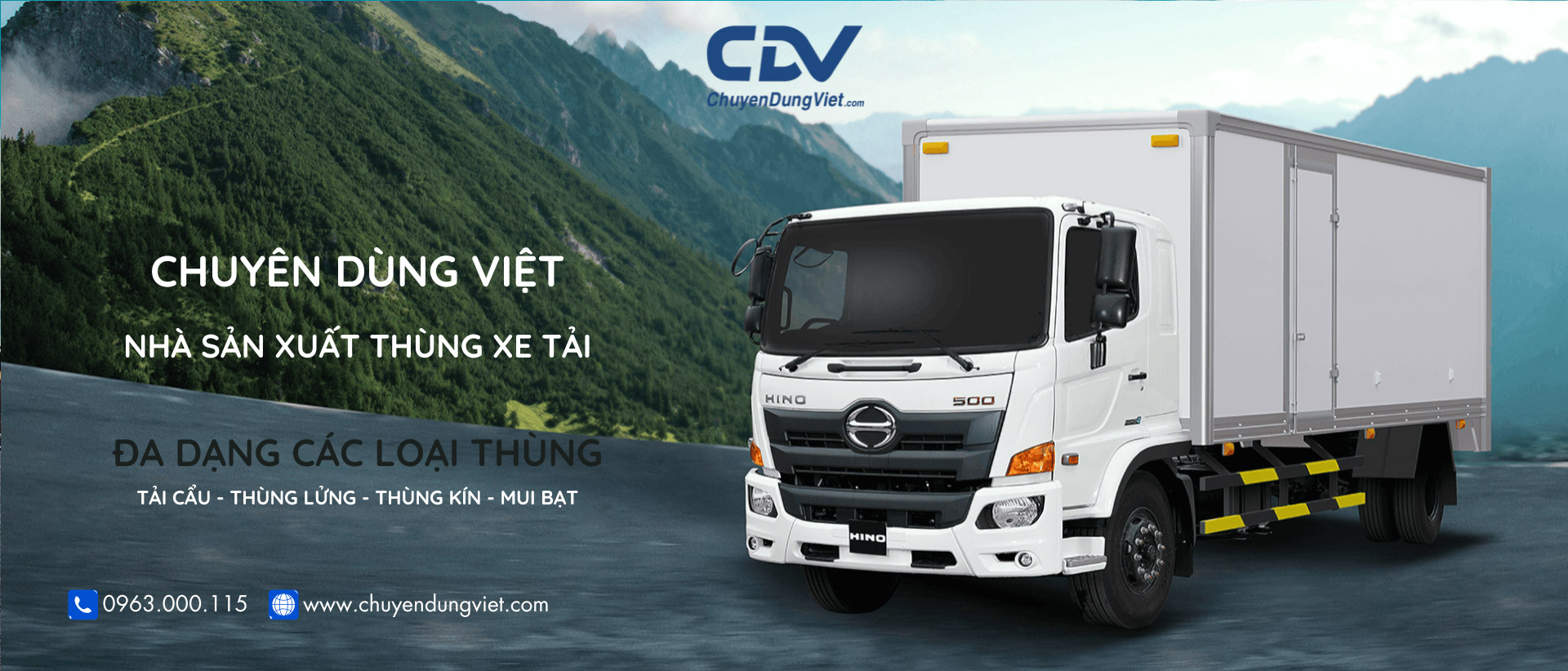 Sản xuất thùng xe tải