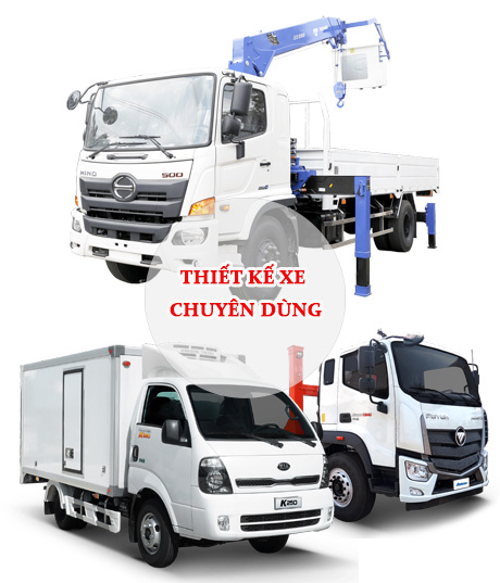 Thiết kế xe chuyên dùng